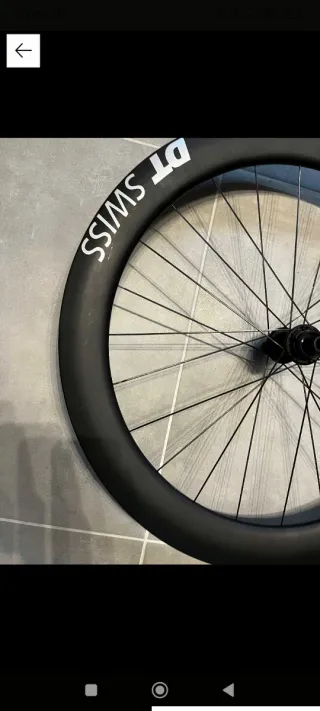 Ruedas DT Swiss ARC 1600 Carbono 62mm