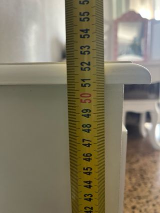 Mesitas de noche blancas de madera