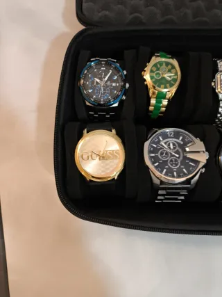 Custodia porta orologi 10 posti