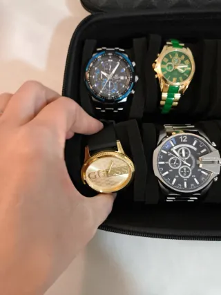 Custodia porta orologi 10 posti