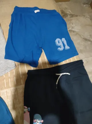 Lote 9 Pantalones Cortos Niño T8