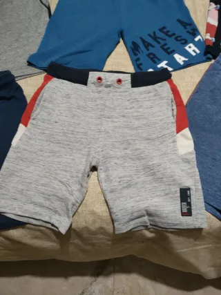 Lote 9 Pantalones Cortos Niño T8