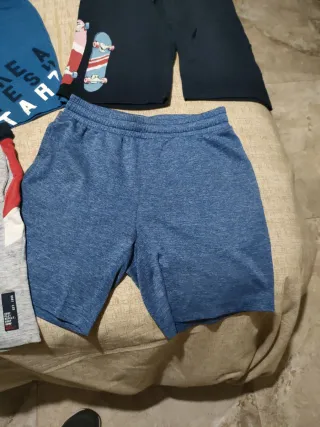 Lote 9 Pantalones Cortos Niño T8