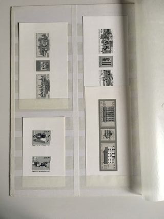 Clasificador con sellos y hojitas de R D Alemana.