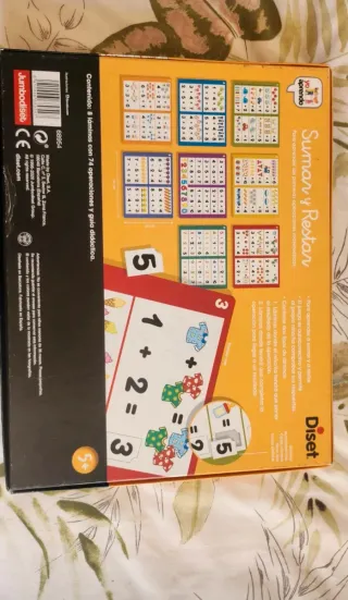 Juego educativo sumas y restas