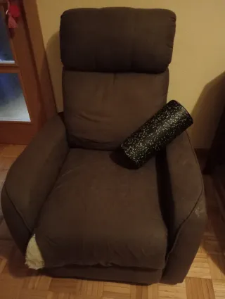 Sillón relax reclinable tela