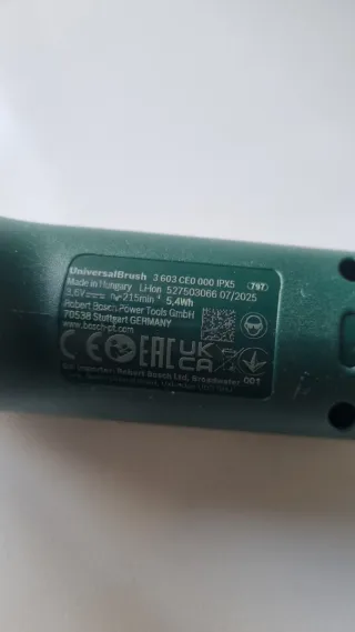 Bosch UniversalBrush 3.6V