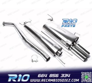 SILENCIOSO ESCAPE OPEL VECTRA B 95-02 DOBLE