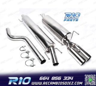 SILENCIOSO ESCAPE OPEL ASTRA G 97-04