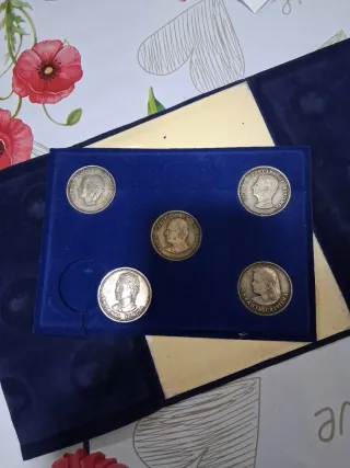 Monedas Familia Real Española