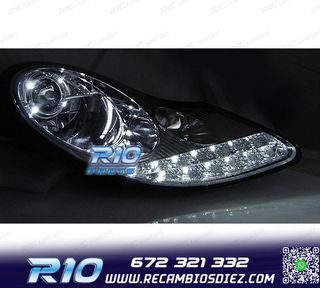 FAROS PORSCHE BOXSTER 96-04 NEW LED EDITION CROMO