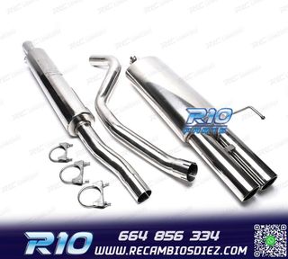 SILENCIOSO ESCAPE AUDI 80 91-95 DOBLE