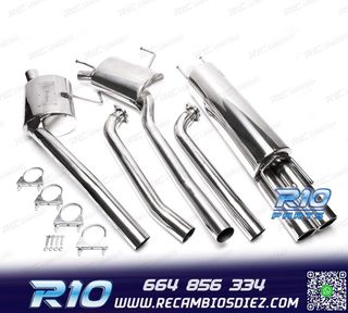 SILENCIOSO ESCAPE OPEL OMEGA B 94-99 DOBLE