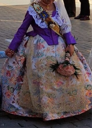 Traje fallera 8/9 años