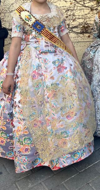 Traje fallera 8/9 años