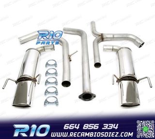 SILENCIOSO ESCAPE OPEL INSIGNIA 08-13 DOBLE