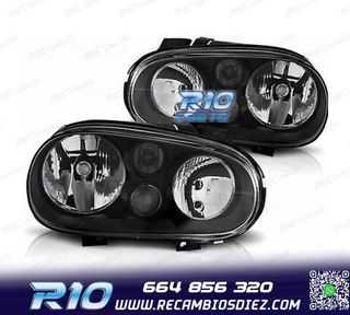 FAROS VOLKSWAGEN VW GOLF 4 NEGRO BLACK EDITION