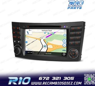RADIO NAVEGADOR 7" PARA MERCEDES CL. E W211 CLS W219 USB GPS