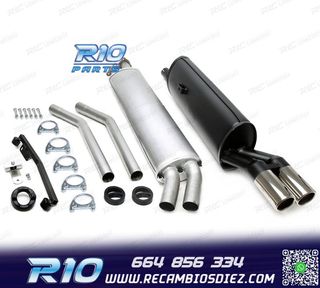 SILENCIOSO ESCAPE BMW E24 76-90