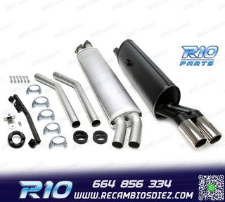 SILENCIOSO ESCAPE BMW E28 81-87