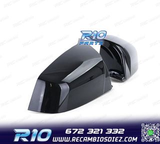 CARCASAS ESPEJO BMW E60 E61 07-10 LOOK M NEGRO BRILLO