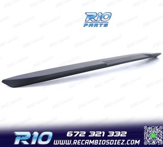ALERON PESTAÑA AUDI A4 B9 SEDAN 15-19 LOOK RS4 NEGRO MATE