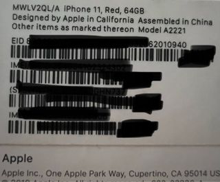 Apple iphone 11 Red de 64 Gb