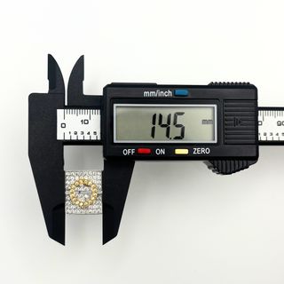 Pendientes Oro Blanco y Amarillo 18K, 8.28gr