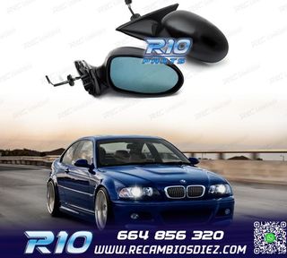 ESPEJOS RETROVISORES BMW E46 COUPE CABRIO ABATIBLES CALEFACT
