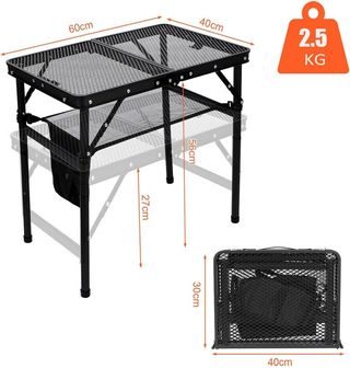 Mesa Camping Plegable - Portátil