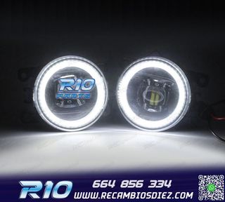FAROS ANTINIEBLAS OJOS ANGEL CCFL SUZUKI RENAULT OPEL PEUGEO