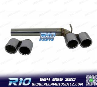 KIT ESCAPE BMW F30 F31 LOOK M3 COLAS DOBLES AMBOS LADOS