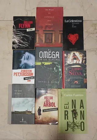 Lote de libros