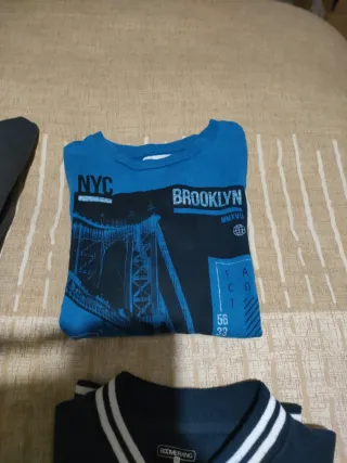 Lote 6 sudaderas niño T 10-12. Con y sin capucha.