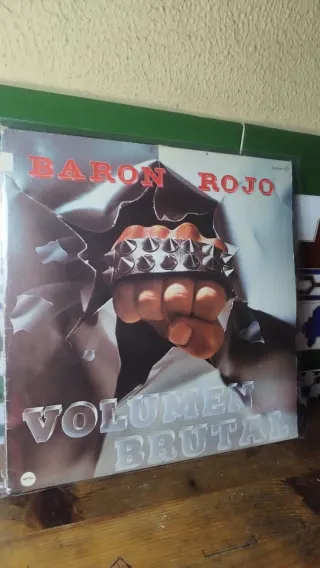 Lote 2 Vinilos LP Rock Def Leppard Baron Rojo