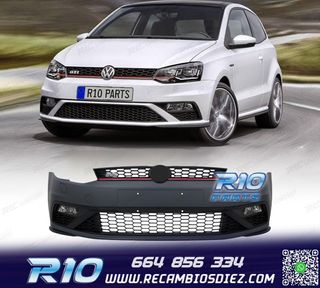 PARAGOLPES DELANTERO VOLKSWAGEN VW POLO 6R 10-16 LOOK GTI