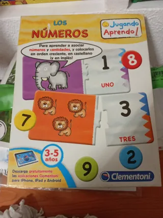 Juego Clementoni Los Números 3-5 años