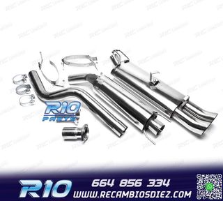 SILENCIOSO ESCAPE OPEL KADETT 84-91 DTM