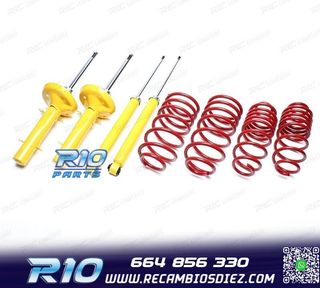 KIT SUSPENSIÓN DEPORTIVA PARA RENAULT