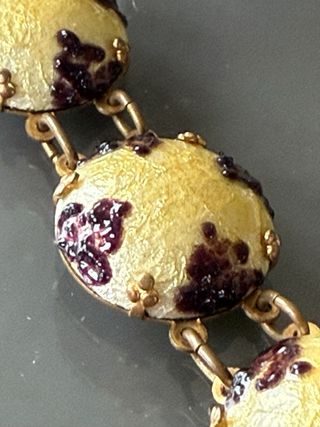 Bracciale vintage smaltato anni 50-70