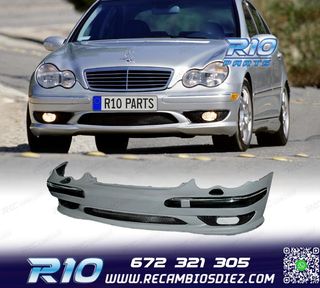 PARAGOLPES DELANTERO MERCEDES CLASE C W203 04-07 LOOK AMG