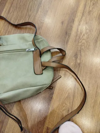 Mochila Paco Martínez Beige y Marrón