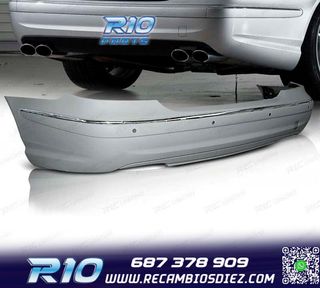 PARAGOLPES TRASERO PARA MERCEDES W211 02-06 LOOK AMG PDC