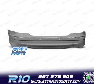 PARAGOLPES TRASERO PARA MERCEDES W211 02-06 LOOK AMG PDC