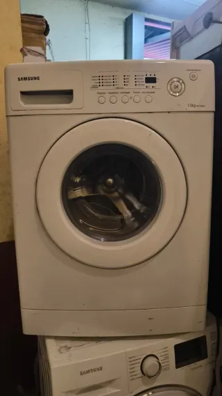 Lavadora Samsung Carga Frontal Blanca