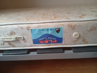 Somier y colchon 105x180