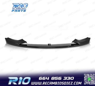 SPOILER LIP FRONTAL BMW F32 F33 F36 LOOK M PERFORMANCE NEGRO