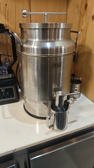 Chocolatera Profesional Baño María 10L