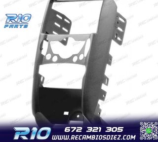 MARCO NEGRO RADIO 1-DIN Y 2-DIN PARA MINI HATCH II CABRIO II