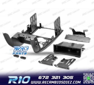 MARCO NEGRO RADIO 1-DIN Y 2-DIN PARA MINI HATCH II CABRIO II